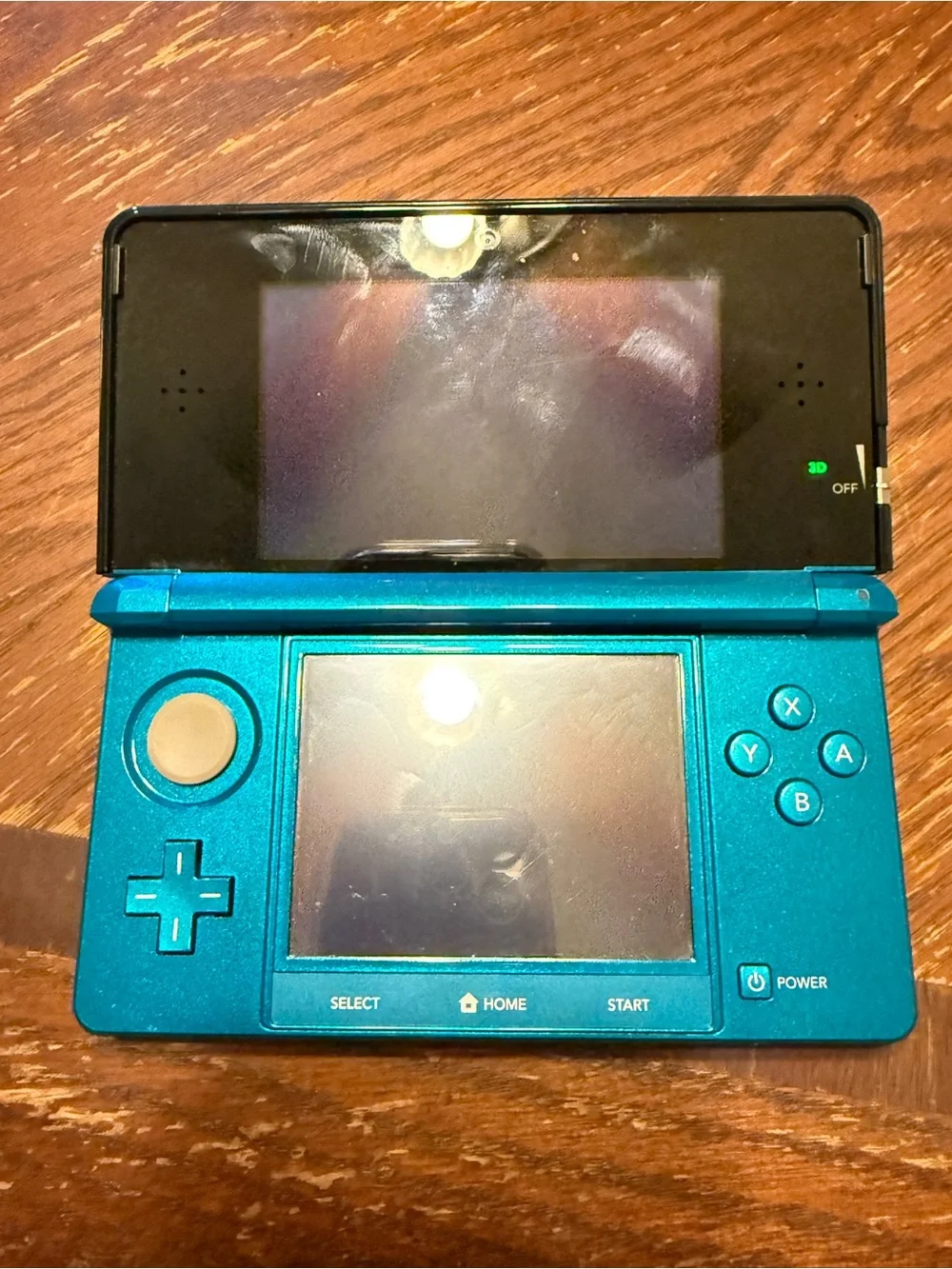 Nintendo Blue Handheld 3DS with Stylus